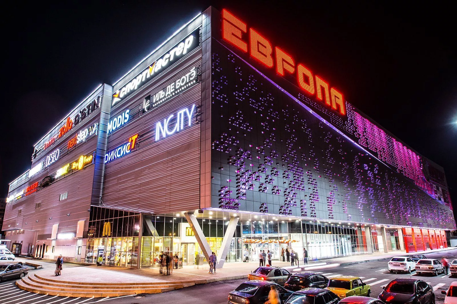 Лазерное сканирование «ТРЦ «Европа» в  Рязани